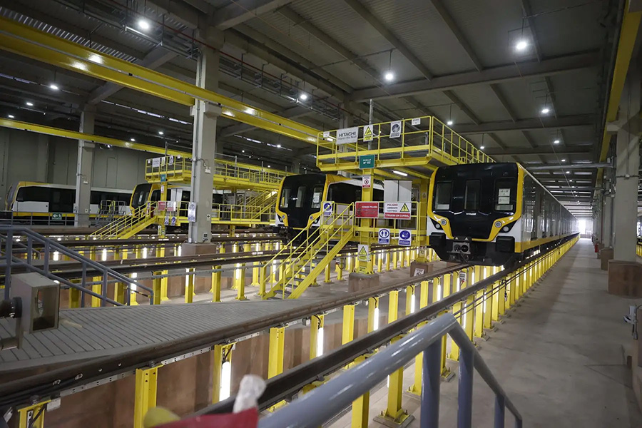 Línea 2 del Metro llega a San Marcos con un avance del 74%